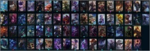 Platina 1, 77 campeões, 66 skins incluindo Zyra Prestígio - League of Legends LOL