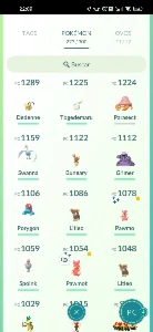 Conta Pokemon GO