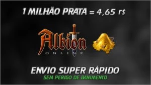 PRATA ALBION ONLINE 1 MILHÃO = 5,50R$ (ENVIO RÁPIDO)