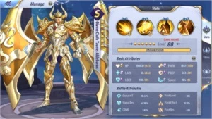 Conta Saint Seiya awakening - level 65 - Servidor A-81 SSA