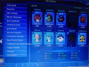Boa conta server lucemon ladmo - Digimon Masters Online