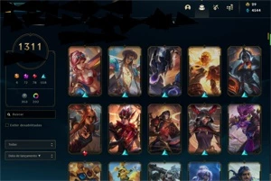 CONTA LEGUE OF LEGENDS RARA - League of Legends LOL