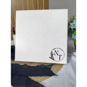 Caixas MDF Brancas 30x30 Personalizadas - Artesanato e Personalizados