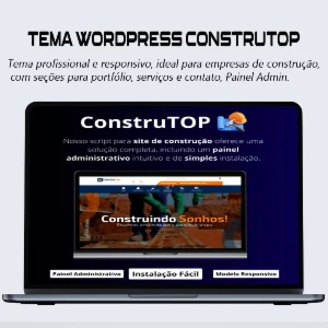 7. Site de Construção com Painel Administrativo 2024