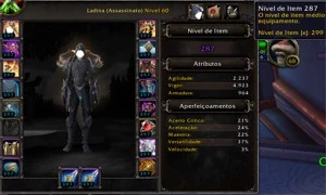 4 personagens wow com mog elite - Blizzard