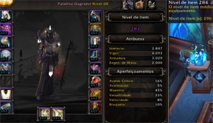 4 personagens wow com mog elite - Blizzard