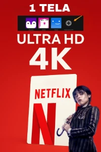 07 Dias - Netflix Premium Ultra 4K 1 Tela - Assinaturas e Premium