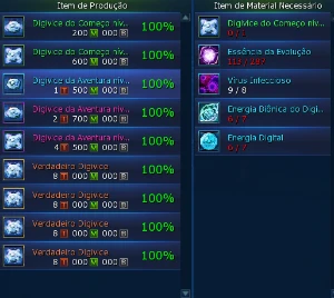 Conta LADMO (Mid/Late Game) - Omegamon - Digimon Masters Online