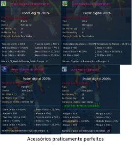 Conta LADMO (Mid/Late Game) - Omegamon - Digimon Masters Online