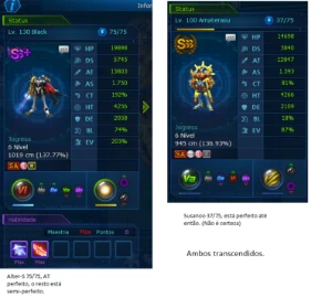 Conta LADMO (Mid/Late Game) - Omegamon - Digimon Masters Online