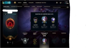 Conta lol 58 Skins lvl 88 - League of Legends