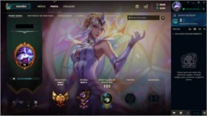 League of Legends, GOLD I, Todos campeões, 103 skins LOL