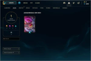 Conta lol gold 2 main Irelia - League of Legends