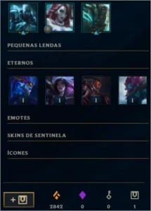 Conta lol gold 2 main Irelia - League of Legends
