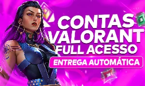 Pack De 3300 Contas De Valorant Com Skins [Fa/Nfa]