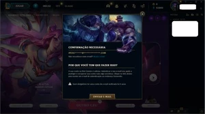 CONTA BARATA PLATINA 1 65% WR | 24K EA| EMAIL NÃO CONFIRMADO - League of Legends LOL