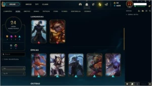 CONTA BOA PLATINA 2 LOL - League of Legends