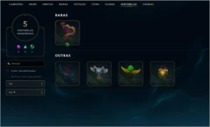 CONTA LOL SMURF (PLATINA 3) - League of Legends