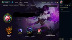 conta unranked lvl 31 - League of Legends LOL