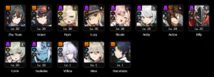Conta Honaki E2 + Cyrene E2 - Honkai: Star Rail