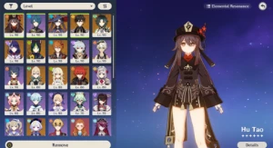 Conta de Genshin AR 57 com 11 Personagens 5* / 4 Armas 5* - Genshin Impact