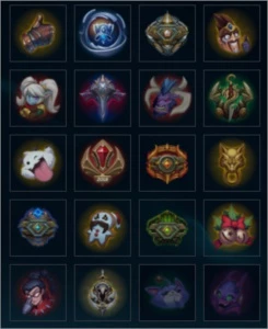 Conta Ouro 4, 110 skins quase todos champion - League of Legends LOL