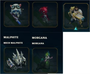 Conta Ouro 4, 110 skins quase todos champion - League of Legends LOL