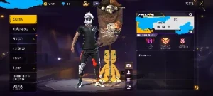 Conta Braba De Free Fire!(Conta Lv 70 Gemada!)