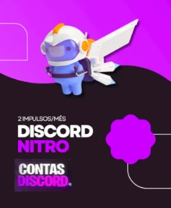 Nitro Discord - 3 Meses + 6 Impulsos - Assinaturas e Premium