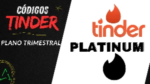 Tinder Platinum - Plano Trimestral - 03 Meses