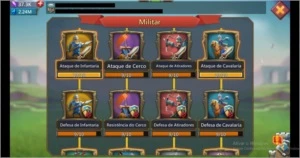 Conta Lords Mobile Castelo LV25