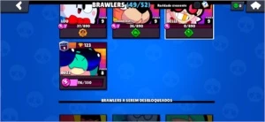 Conta com 49 Brawlers mais de 22 mil troféus por 120 reais - Brawl Stars