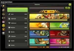 Conta nivel 200 Brutas com 10K conquistas - Dofus