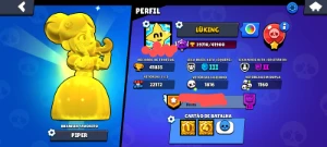 Conta absurda Brawl stars