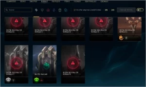 Conta de LOL Platina 3 + 145 Skins + Todos os Campeões - League of Legends