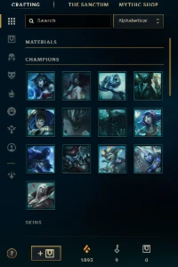 Conta mestre league of legends(troca de email) LOL