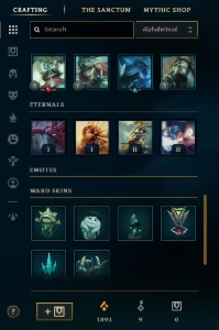 Conta mestre league of legends(troca de email) LOL