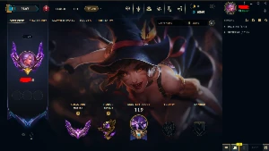 Conta mestre league of legends(troca de email) LOL