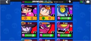 Conta Brawl Stars 20k trof, muitos full. 750 tof em brawls