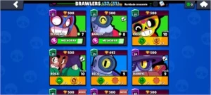 Conta Brawl Stars 20k trof, muitos full. 750 tof em brawls