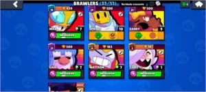 Conta Brawl Stars 20k trof, muitos full. 750 tof em brawls