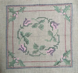 Tela para bordar em juta TJ-100 - 50 x 47 cm