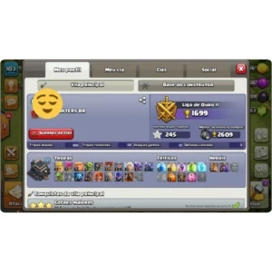 Conta Clash Royale Arena Lendária(Nv 10)+ Clash of Clans CV9