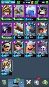 Conta Clash Royale Arena Lendária(Nv 10)+ Clash of Clans CV9