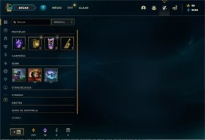 Smurf Gold 2 sem email confirmado. LOL - 50 champs, 7 skin - League of Legends