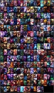 Conta com 239 skins + todos os champs + Ouro IV - League of Legends LOL