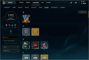 Conta com 239 skins + todos os champs + Ouro IV - League of Legends LOL