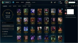 Duas Contas LoL Prata 1 e Platina 5 - League of Legends