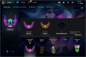 Conta Mestre - Skins Raras (conta antiga) - League of Legends LOL