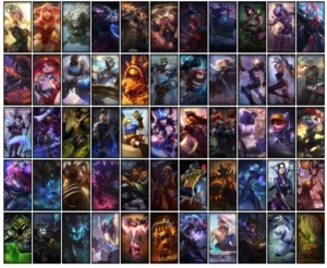 Conta Mestre - Skins Raras (conta antiga) - League of Legends LOL
